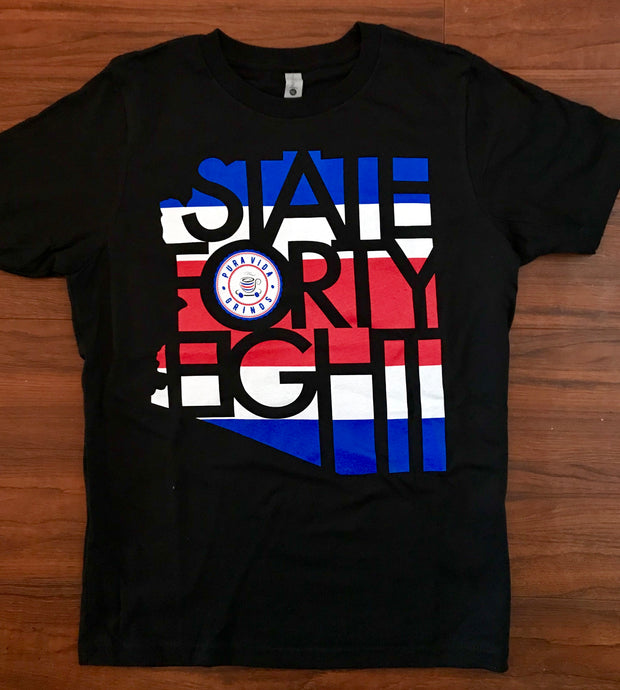 Pura Vida Grinds State Forty Eight Tshirt
